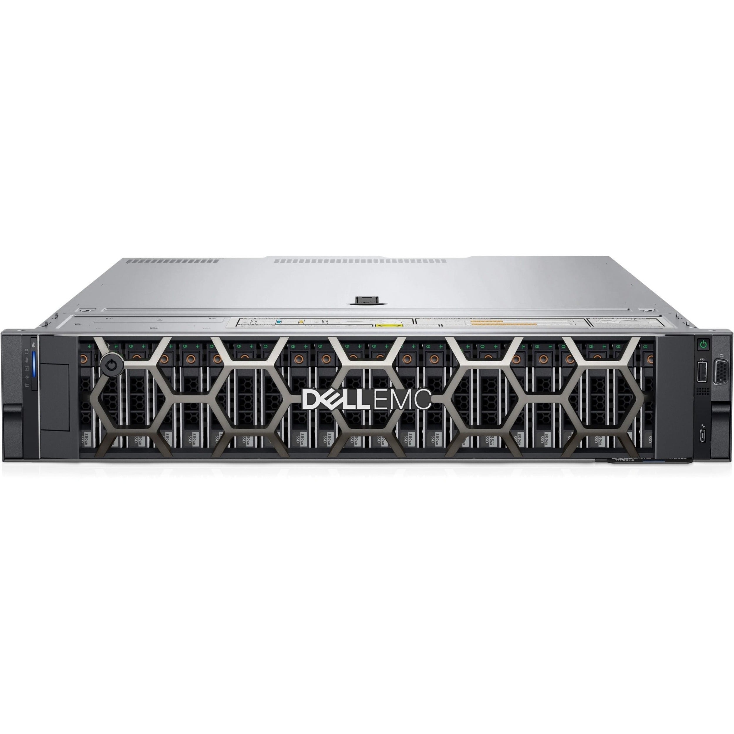 Dell EMC PowerEdge R750xs 2U Rack-mountable Server - 2 x Intel Xeon Gold 5318Y 2.10 GHz - 32 GB RAM - 480 GB SSD - (1 x 480GB) SSD Configuration - Serial ATA/600, Serial Attached SCSI (SAS) Controller - PT8PF