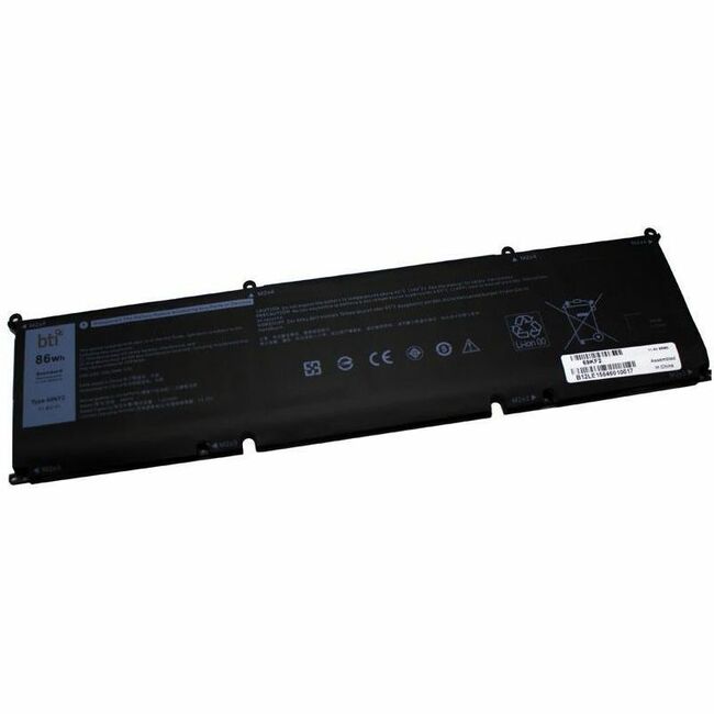 BTI 69KF2-BTI 11.4V 86WHR LI-ION BATTERY 070N2F, 0M59JH, 69KF2, CN-070N2F, CN-0M59JH - 69KF2-BTI