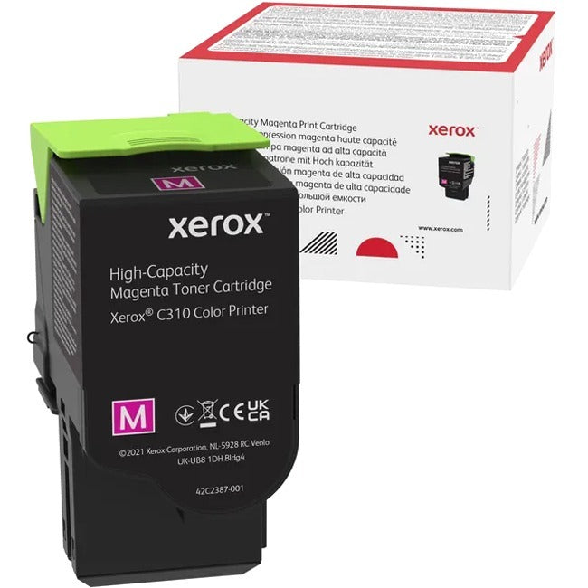 Xerox Original High Yield Laser Toner Cartridge - Single Pack - Magenta - 1 / Pack - 006R04366