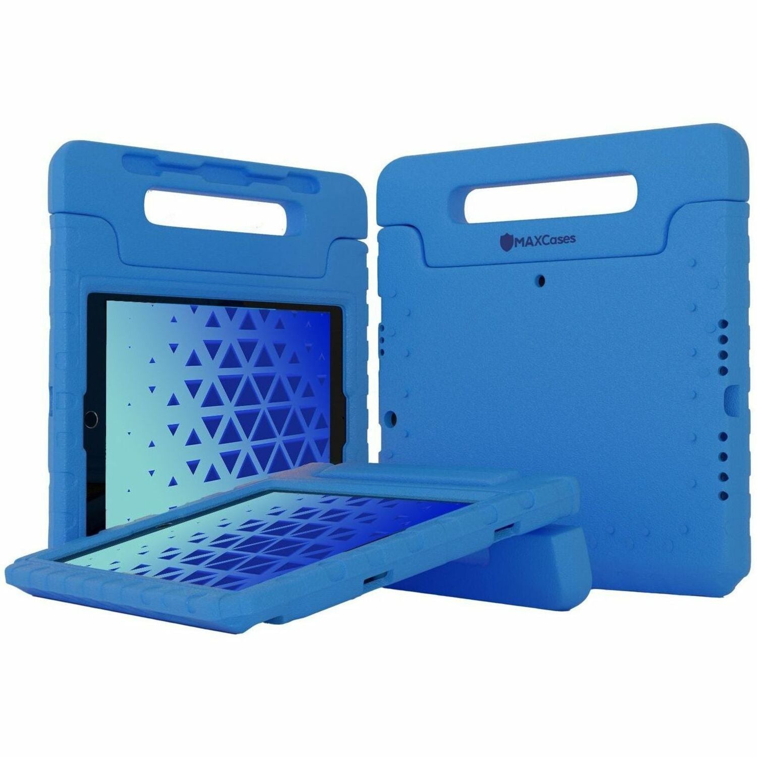 MAXCases Shieldy-K Foam Case for iPad 9/8/7 10.2" (Blue) - AP-SK-IP9-BLU