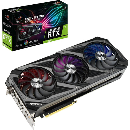 Asus ROG NVIDIA GeForce RTX 3080 Graphic Card - 10 GB GDDR6X - ROG-STRIX-RTX3080-O10G-V2-GAMING