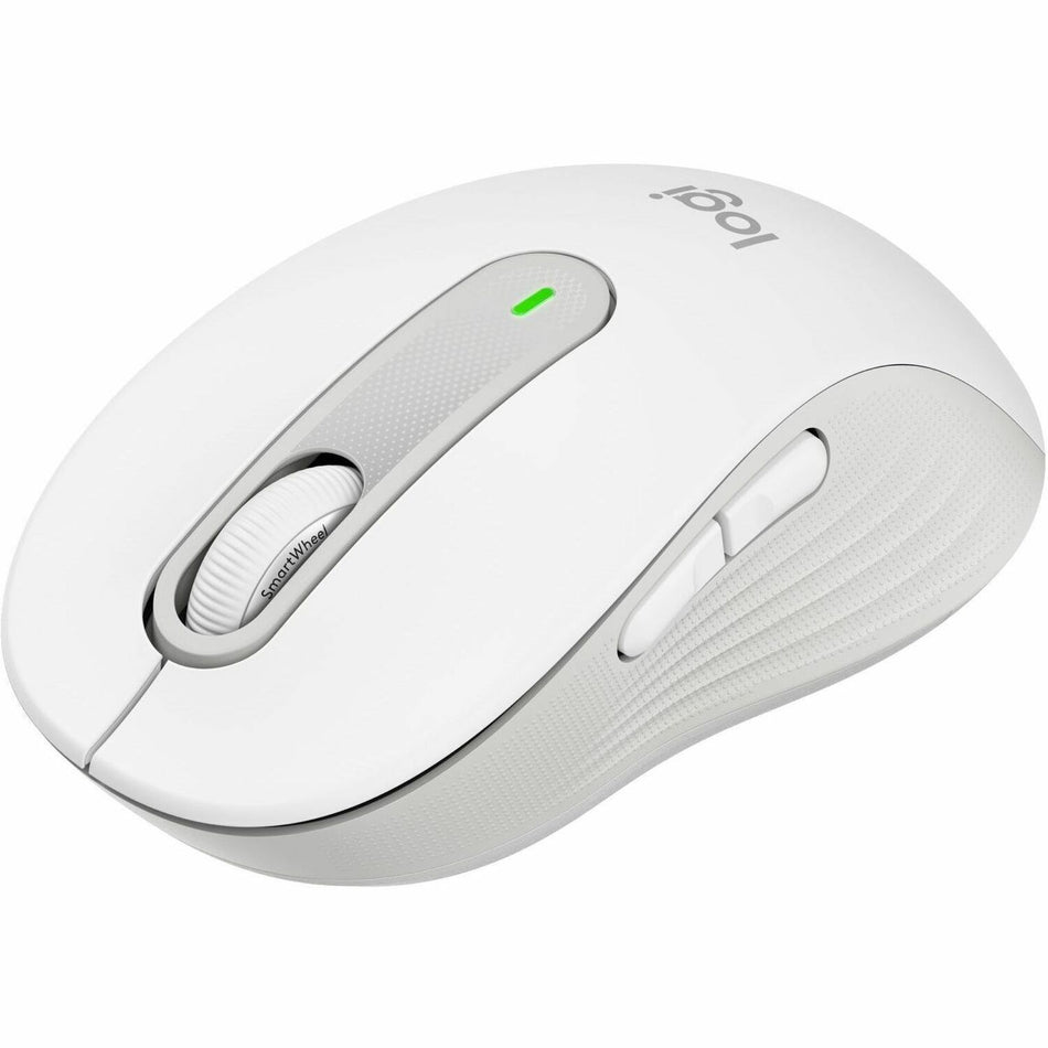 Logitech Signature M650 Wireless Mouse - For Small to Medium Sized Hands, 2-Year Battery, Silent Clicks, Off-white - 910-006252