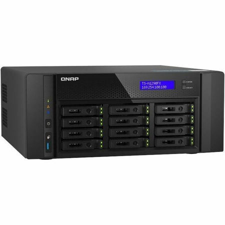 QNAP TS-h1290FX-7302P-128G SAN/NAS Storage System - TS-H1290FX-7302P-128G-US