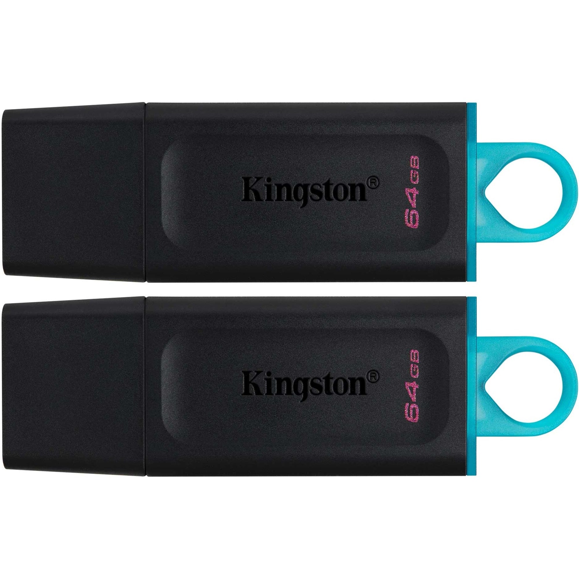 Kingston DataTraveler Exodia 64GB USB 3.2 (Gen 1) Flash Drive - DTX/64GB-2P