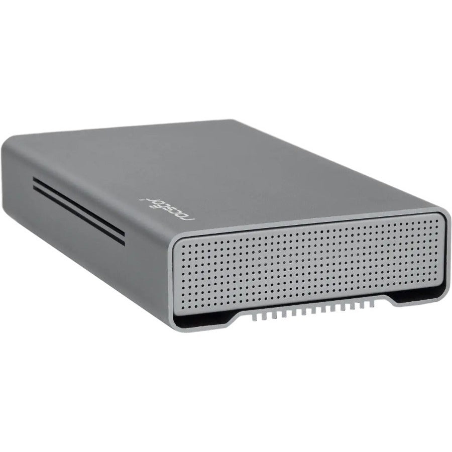 Rocstor Rocpro D90 Drive Enclosure SATA/600 - USB 3.1 (Gen 2) Type C Host Interface External - Gray - G351XX-A1