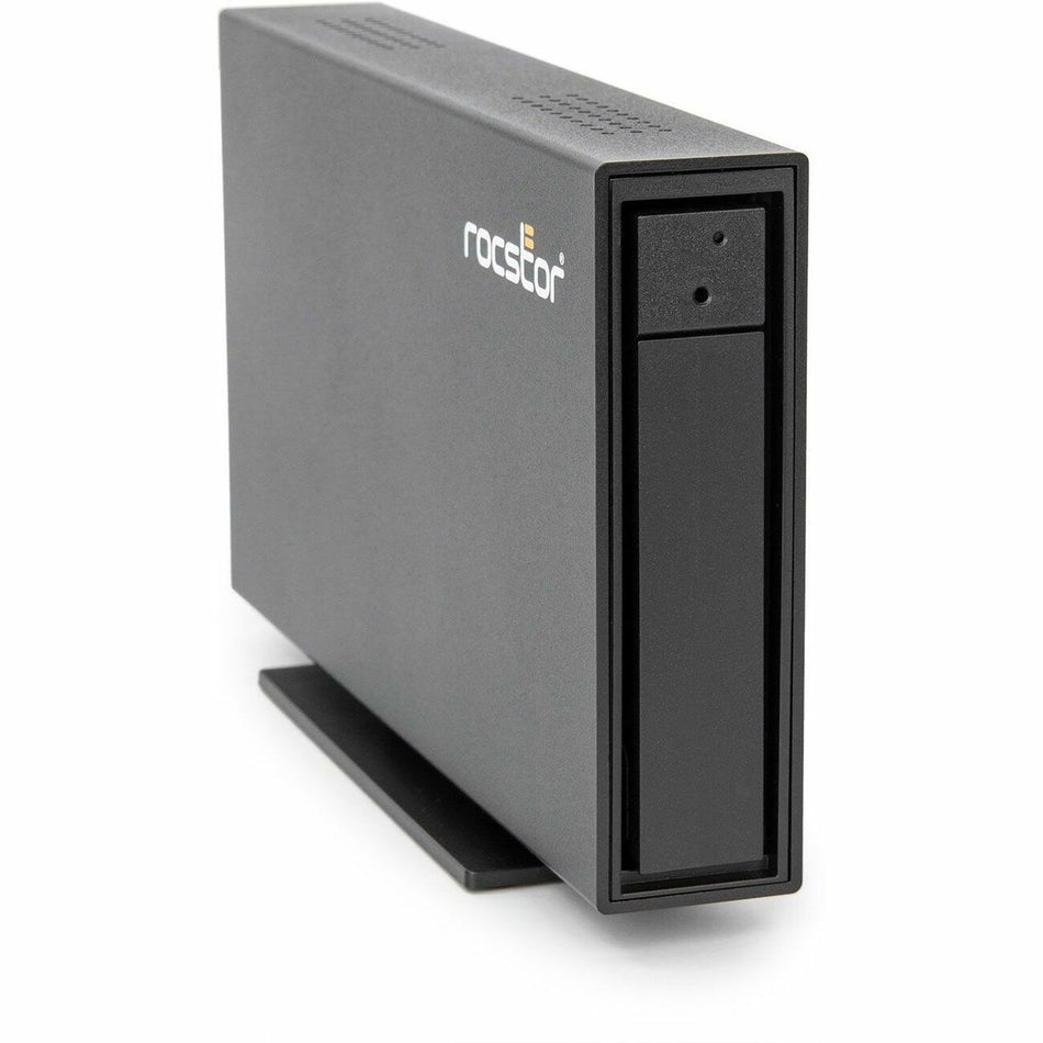 Rocstor Rocpro D91 8TB Desktop Hard Drive - External - Black - USB 3.2 (Gen 2) Type C - 7200rpm - Hot Swappable - TAA Compliant - 3 Year Warranty - G37109-01