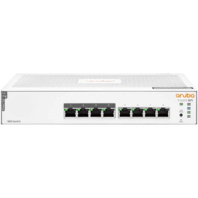 HPE Instant On 1830 8G 4p Class4 PoE 65W Switch - JL811A#ABA