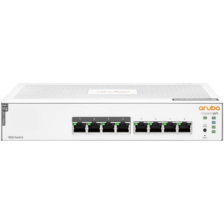 HPE Instant On 1830 8G 4p Class4 PoE 65W Switch - JL811A#ABA