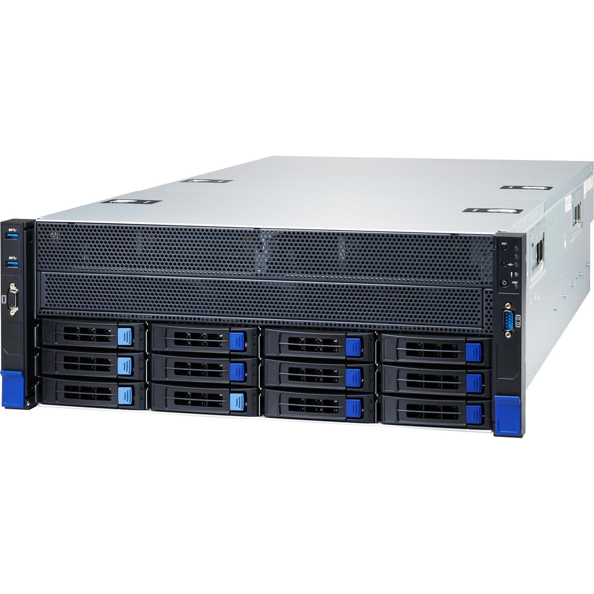 Tyan Thunder HX FT83A-B7129 Barebone System - 4U Rack-mountable - Socket LGA-4189 - 2 x Processor Support - Intel - B7129F83AV8E4HR-N