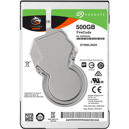 Seagate-IMSourcing FireCuda ST500LX025 500 GB Hybrid Hard Drive - 2.5" Internal - SATA (SATA/600) - ST500LX025