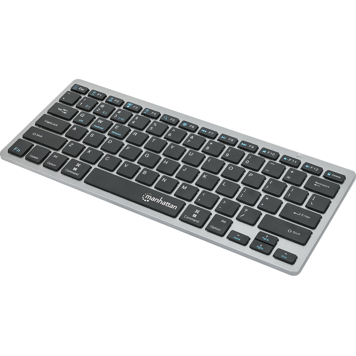 Manhattan Ultra Slim Dual-Mode Wireless Keyboard - 180559