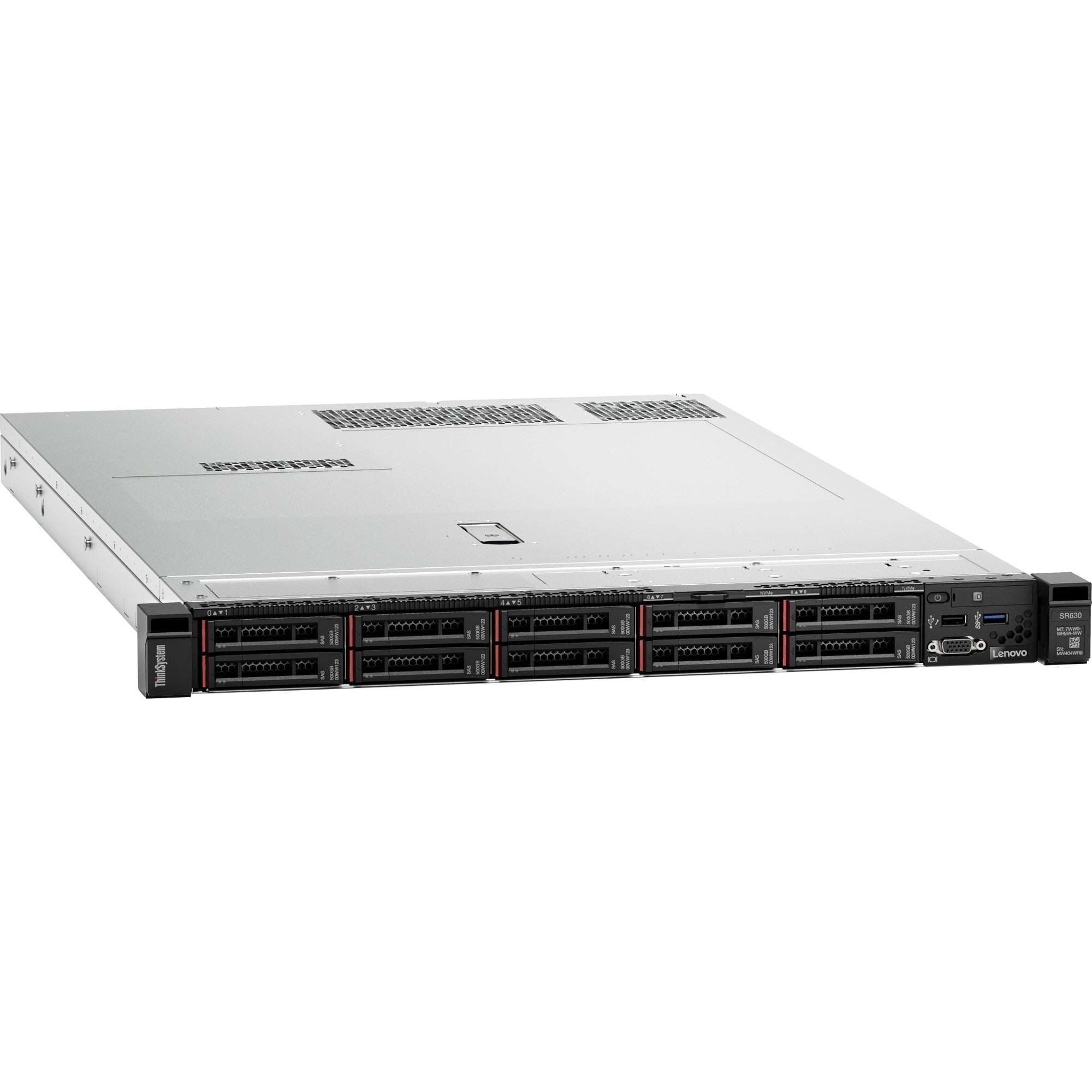 Lenovo ThinkSystem SR630 7X02A0GYNA 1U Rack Server - 1 x Intel Xeon Silver 4216 2.10 GHz - 32 GB RAM - Serial ATA/600 Controller - 7X02A0GYNA