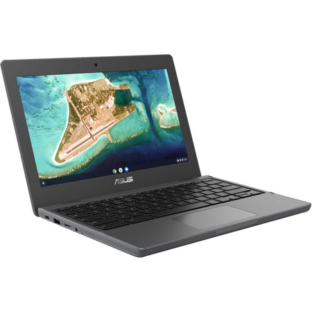 Asus Chromebook Flip CR1 CR1100FKA-YZ182T-S 11.6" Touchscreen Convertible Chromebook - HD - Intel Celeron N5100 - 8 GB - 32 GB Flash Memory - Dark Gray - CR1100FKA-YZ182T-S