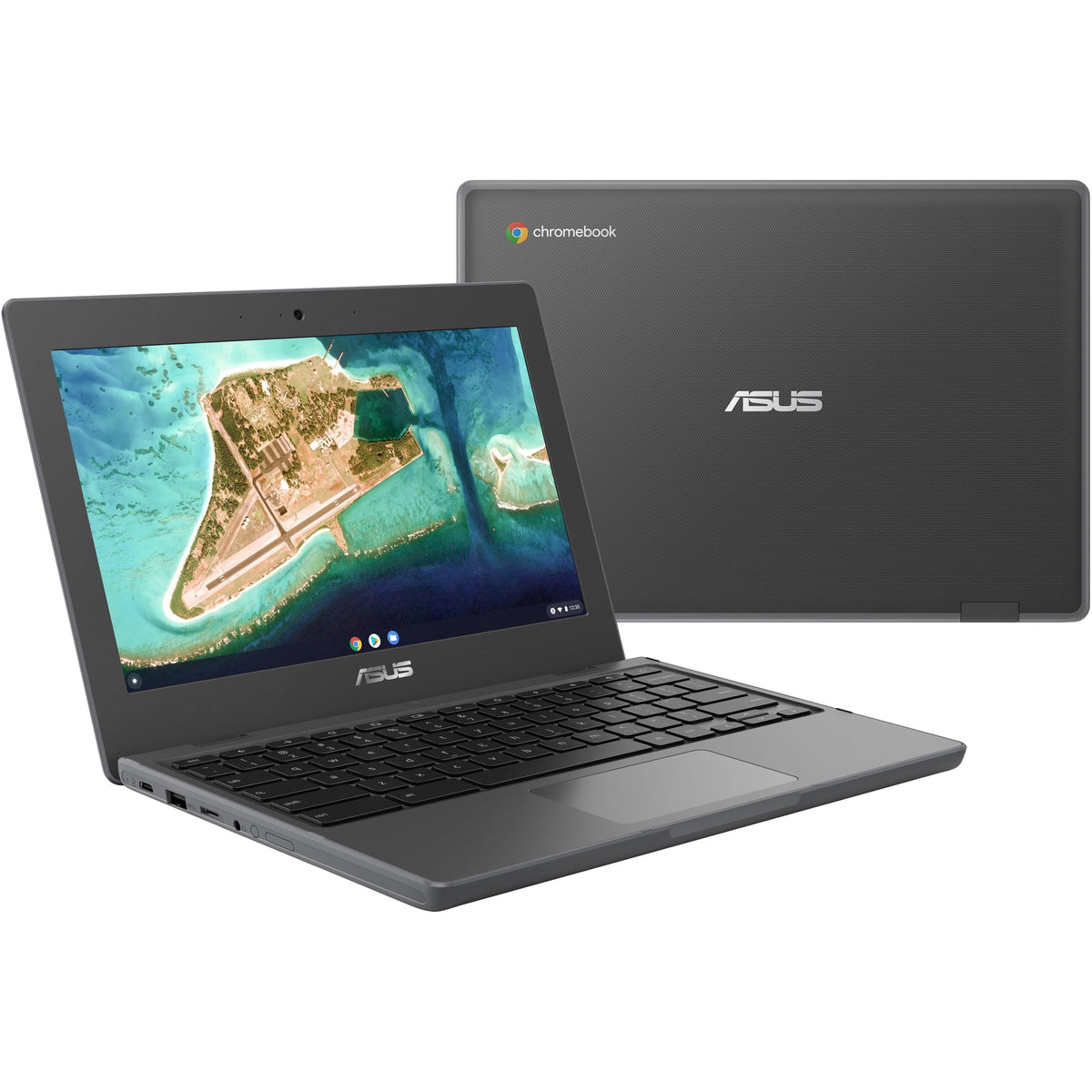 Asus Chromebook CR1 CR1100CKA-YZ142 11.6" Rugged Chromebook - HD - Intel Celeron N5100 - 4 GB - 32 GB Flash Memory - Dark Gray - CR1100CKA-YZ142