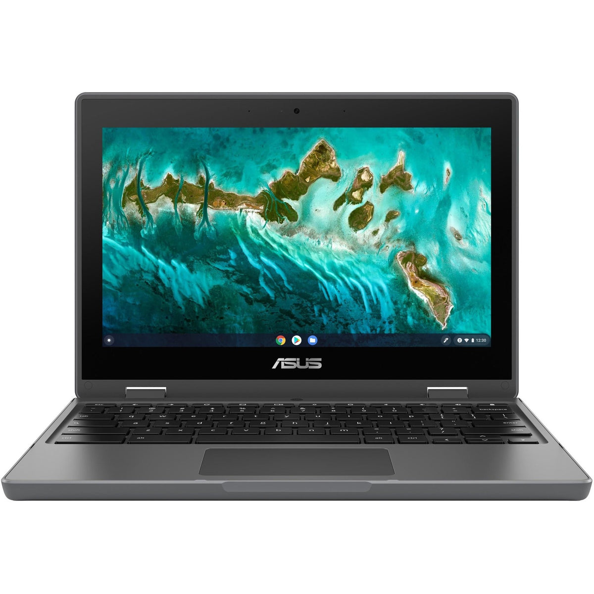 Asus Chromebook Flip CR1 CR1100FKA-YZ142T 11.6" Touchscreen Convertible Chromebook - HD - Intel Celeron N5100 - 4 GB - 32 GB Flash Memory - Dark Gray - CR1100FKA-YZ142T