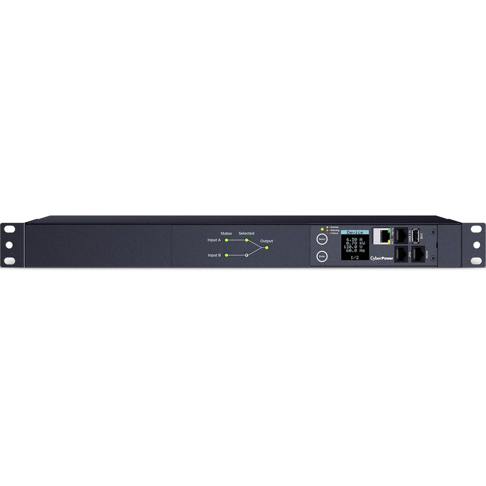 CyberPower Switched ATS PDU PDU44001 10-Outlets PDU - PDU44001