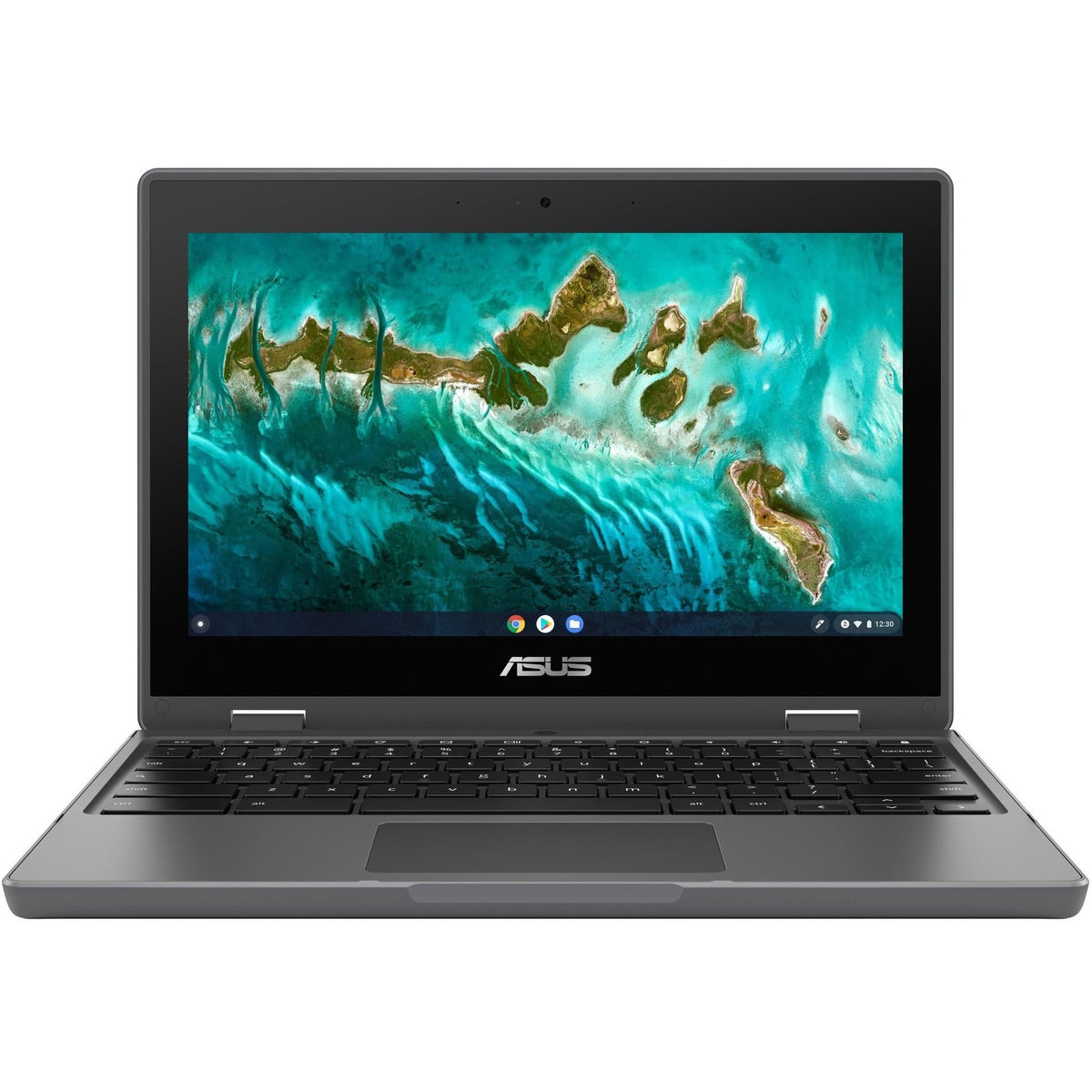 Asus Chromebook Flip CR1 CR1100FKA-YZ142T-S 11.6" Touchscreen Convertible Chromebook - HD - Intel Celeron N5100 - 4 GB - 32 GB Flash Memory - Dark Gray - CR1100FKA-YZ142T-S