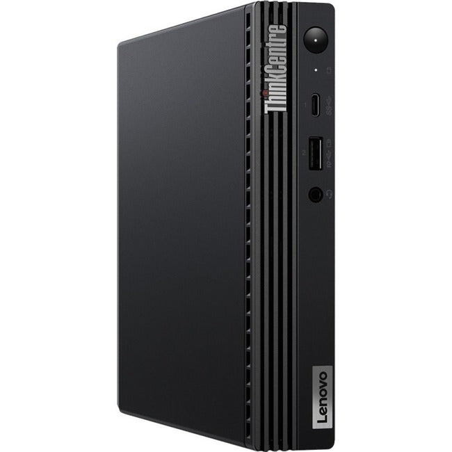 Lenovo ThinkCentre M70q Gen 3 11T30003US Desktop Computer - Intel Core i5 12th Gen i5-12400T Hexa-core (6 Core) 1.80 GHz - 8 GB RAM DDR4 SDRAM - 512 GB NVMe M.2 PCI Express PCI Express NVMe 4.0 x4 SSD - Tiny - Black - 11T30003US