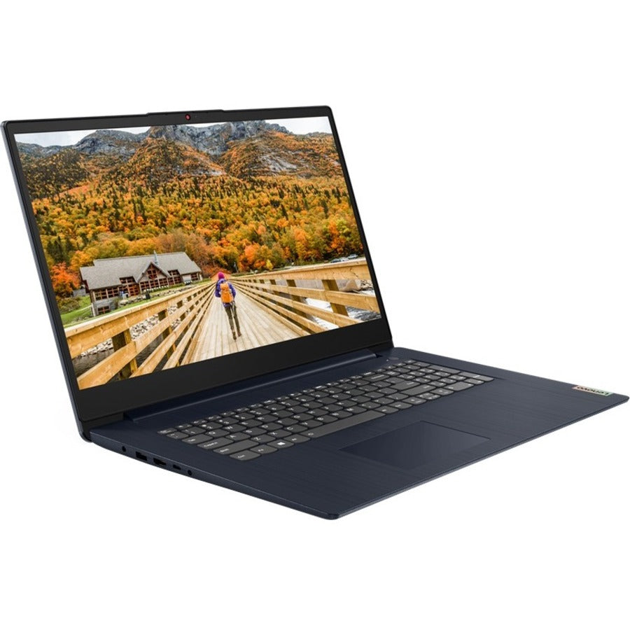 Lenovo-IMSourcing IdeaPad 3 17ALC6 82KV003MUS 17.3" Notebook - HD+ - AMD Ryzen 5 5500U - 8 GB - 512 GB SSD - English Keyboard - Abyss Blue - 82KV003MUS