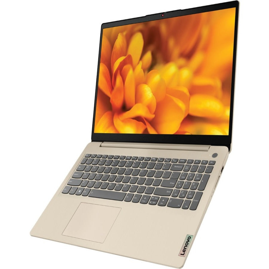 Lenovo-IMSourcing IdeaPad 3 15ITL6 82H801GVUS 15.6" Touchscreen Notebook - Full HD - Intel Core i3 11th Gen i3-1115G4 - 4 GB - 256 GB SSD - English Keyboard - Sand - 82H801GVUS