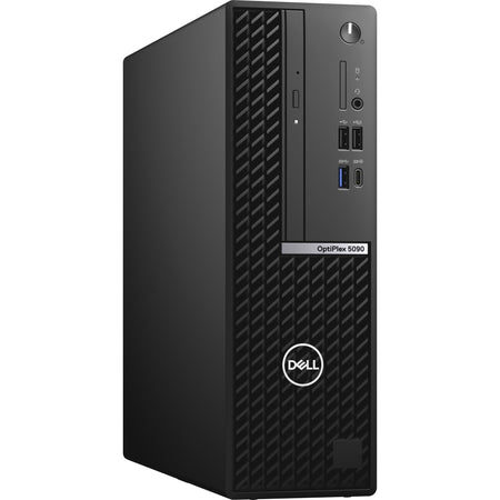 Dell-IMSourcing OptiPlex 5000 5090 Desktop Computer - Intel Core i5 10th Gen i5-10505 Hexa-core (6 Core) 3.20 GHz - 16 GB RAM DDR4 SDRAM - 256 GB M.2 PCI Express NVMe 3.0 x4 SSD - Small Form Factor - OP5090SFFI510CTO