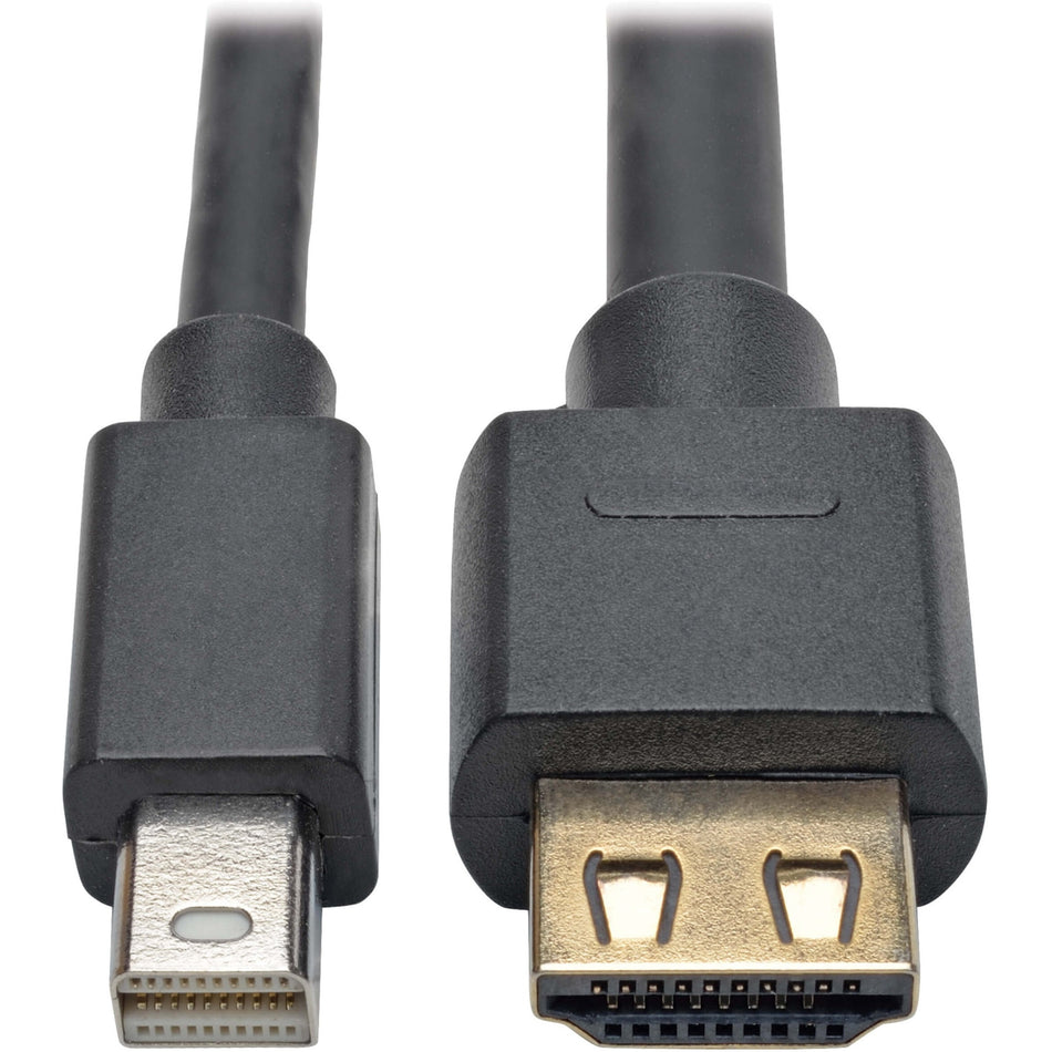 Eaton Tripp Lite Series Mini DisplayPort 1.4 to HDMI Active Adapter Cable (M/M), 4K 60 Hz, 4:4:4, HDR, HDCP 2.2, 6 ft. (1.8 m), TAA - P586-006-HD-V4A