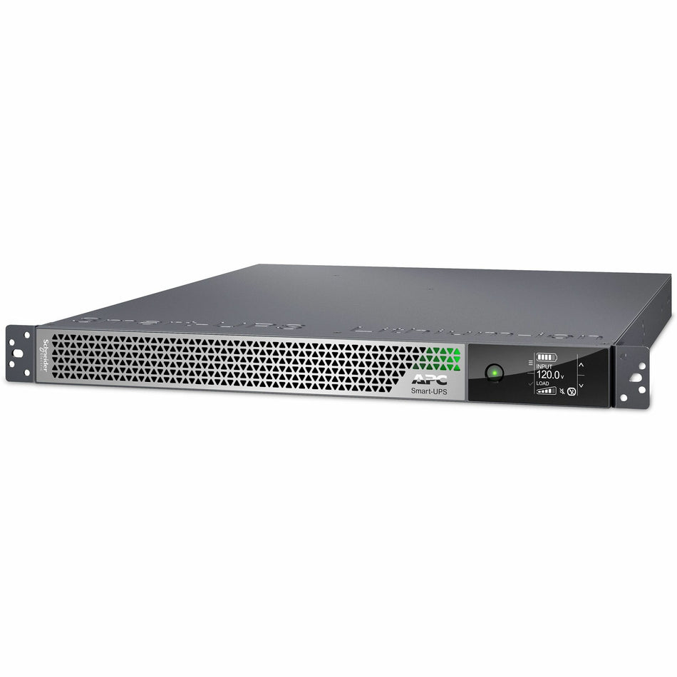 APC Smart-UPS Ultra On-Line, 2200VA, Lithium-ion, Rack/Tower 1U, 120V, 5x 5-20R, 1x L5-20R NEMA outlets, SmartConnect, Extended runtime, W/rail kit - SRTL2K2RM1UC