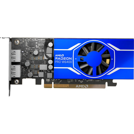 AMD Radeon Pro W6400 Graphic Card - 4 GB GDDR6 - Half-height - 100-506189