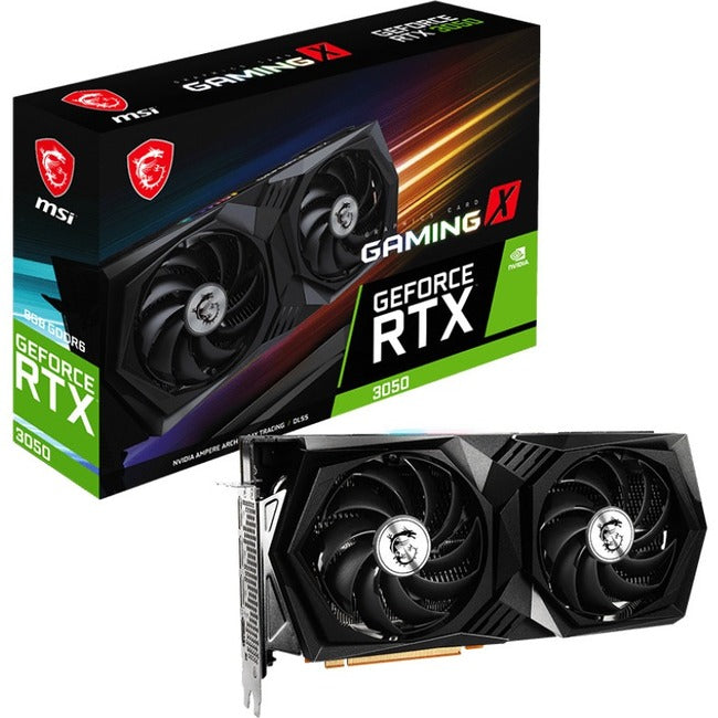 MSI NVIDIA GeForce RTX 3050 Graphic Card - 8 GB GDDR6 - G3050GX8