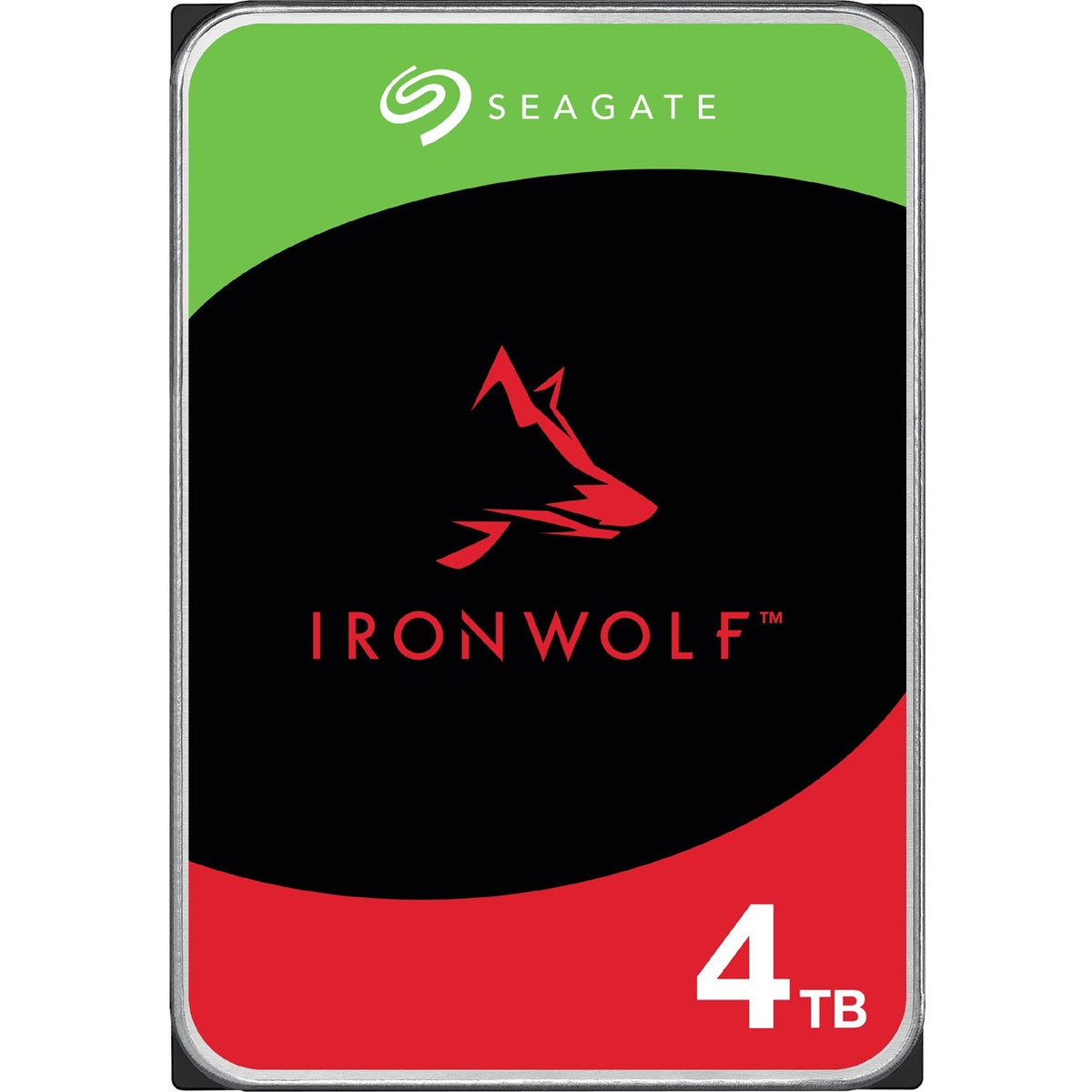 Seagate IronWolf ST4000VN006 4 TB Hard Drive - 3.5" Internal - SATA (SATA/600) - Conventional Magnetic Recording (CMR) Method - ST4000VN006