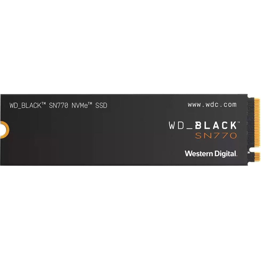 WD Black SN770 WDS200T3X0E 2 TB Solid State Drive - M.2 2280 Internal - PCI Express NVMe (PCI Express NVMe 4.0 x4) - WDS200T3X0E