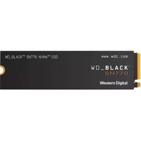 WD Black SN770 WDS200T3X0E 2 TB Solid State Drive - M.2 2280 Internal - PCI Express NVMe (PCI Express NVMe 4.0 x4) - WDS200T3X0E