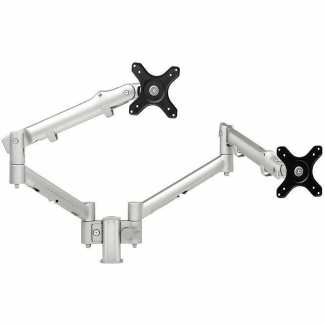Atdec Mounting Arm for Monitor, Flat Panel Display, Curved Screen Display - Silver - Landscape/Portrait - AWMS-2-D13-F-S