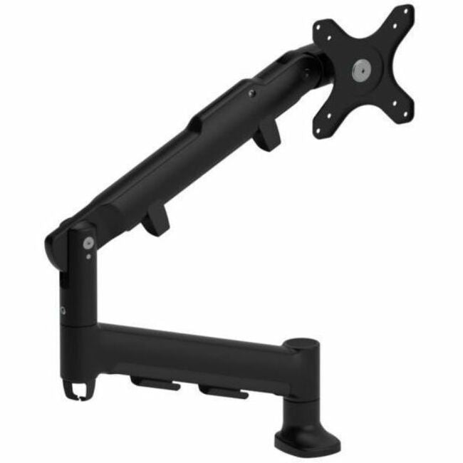 Atdec Desk Mount for Monitor, Flat Panel Display, Curved Screen Display, Notebook - Black - Landscape/Portrait - AWMS-DB-F-B