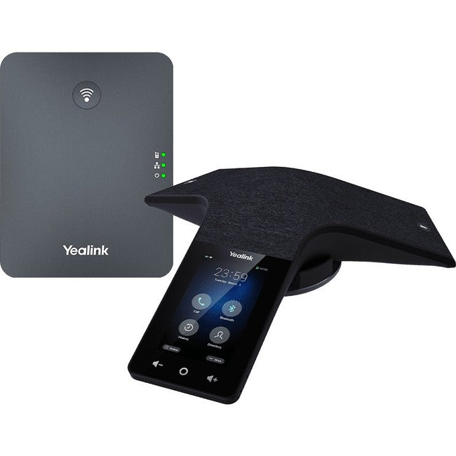 Yealink CP935W-BASE IP Conference Station - Cordless - DECT - Desktop - Black - CP935WBASE