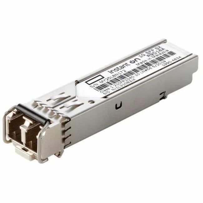 HPE Instant On 1G SFP LC SX 500m OM2 MMF Transceiver - R9D16A