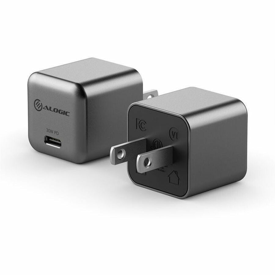 Alogic 30W Rapid Power USB-C Miniature GaN Charger - WCG1X30SGR-US