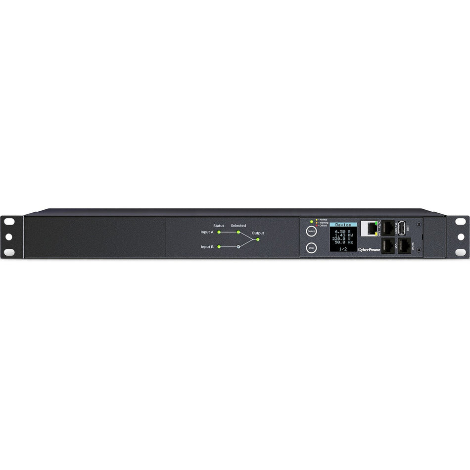 CyberPower Switched ATS PDU PDU44005 10-Outlets PDU - PDU44005