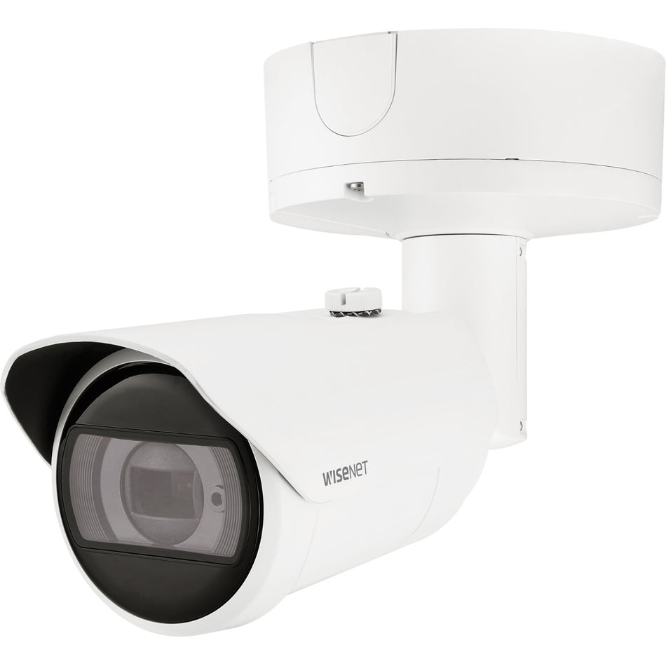 Wisenet XNO-9083R 4K Network Camera - Color - Bullet - White - XNO-9083R