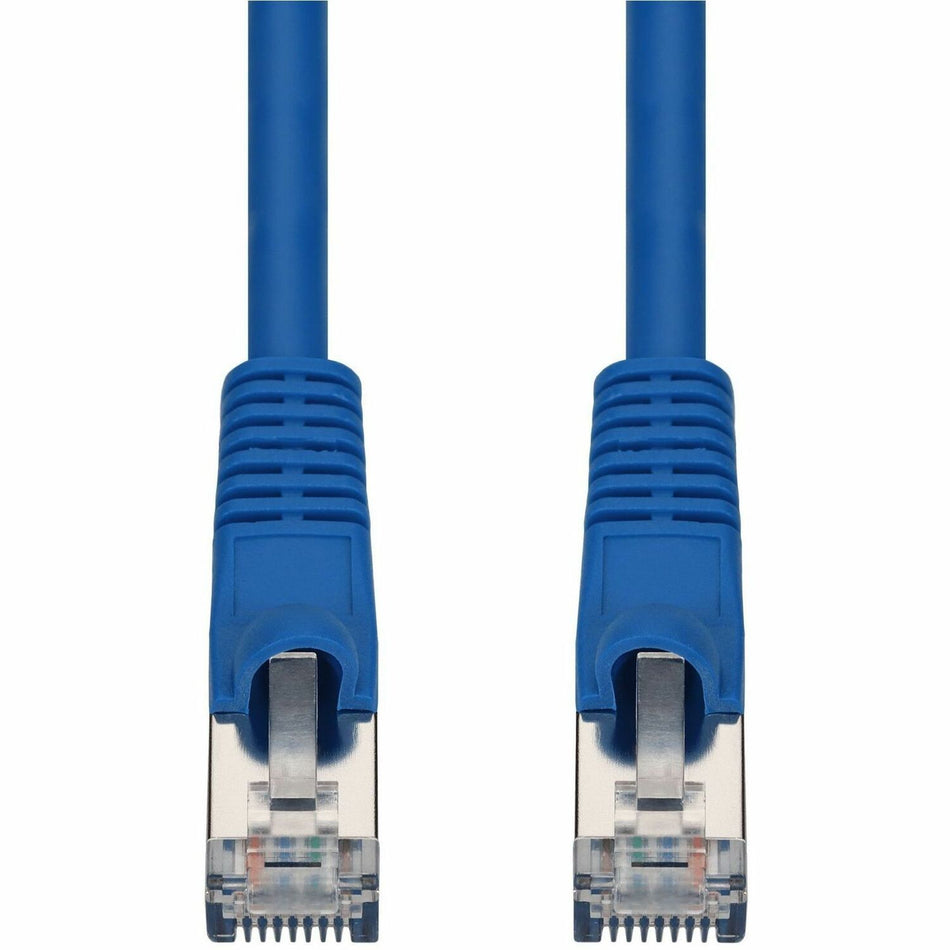 AddOn 14ft Blue CAT 7 Shielded (S/FTP) PVC Ethernet Cable Snagless Bubble Boot RJ-45 M/M - ADD-14FCAT7-BE