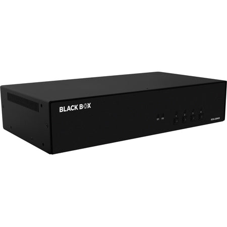 Black Box KVM Switch, NIAP 4.0 Certified - 4-Port, Dual-Monitor, DisplayPort, CAC - KVS4-2004VX