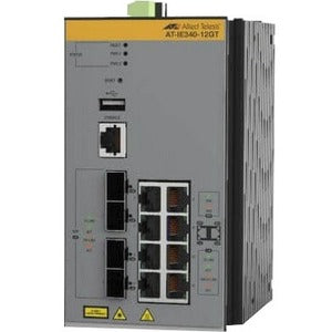 Allied Telesis Industrial Ethernet Layer 3 Switches - AT-IE340-12GT-980