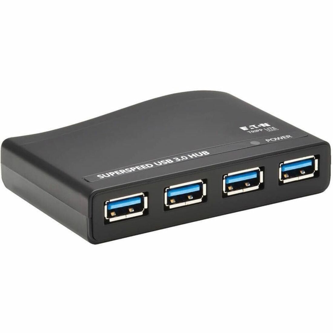Tripp Lite by Eaton 4-Port USB-A Mini Hub - USB 3.x (5Gbps) International Plug Adapters - U360-004-R-INT
