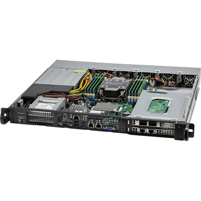 Supermicro SuperServer SYS-110P-FDWTR Barebone System - 1U Rack-mountable - Socket LGA-4189 - 1 x Processor Support - SYS-110P-FDWTR