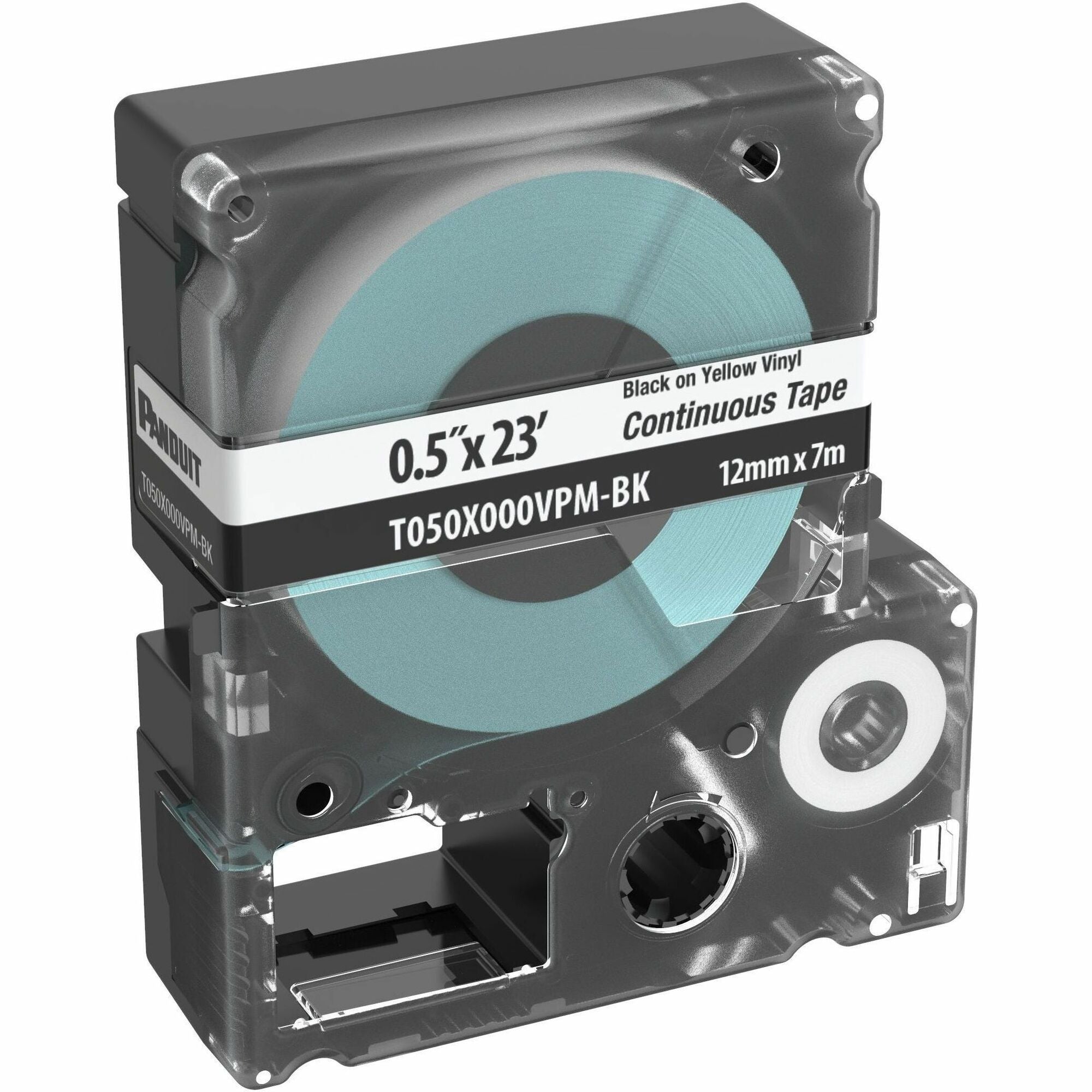 Panduit PXE Vinyl Continuous Tape Cassette - T050X000VPM-BK