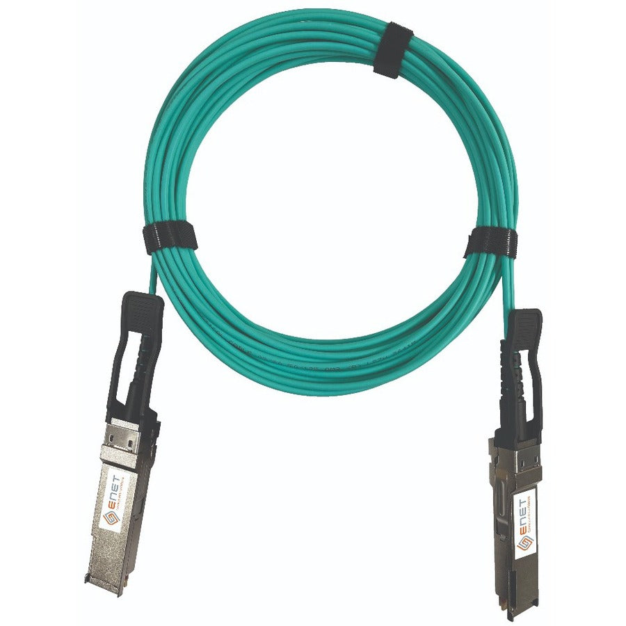 ENET Mellanox Compatible MFA1A00-E050 TAA Compliant Functionally Identical 100GBASE-AOC QSFP28 to QSFP28 Infiniband EDR LSZH 50m - MFA1A00-E050-ENC