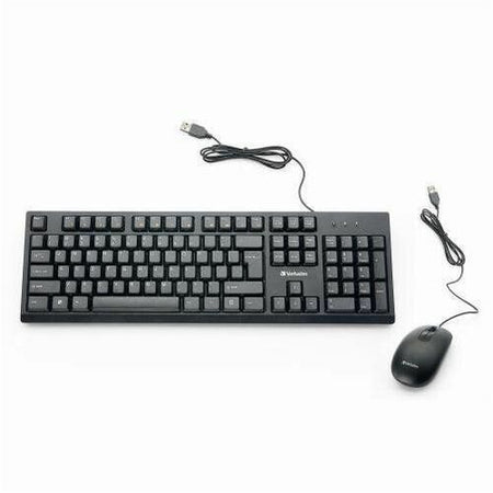 Verbatim Wired Keyboard and Mouse - 70734