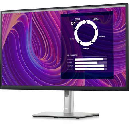 Dell P2723D 27" Class QHD LCD Monitor - 16:9 - Black, Silver - DELL-P2723D