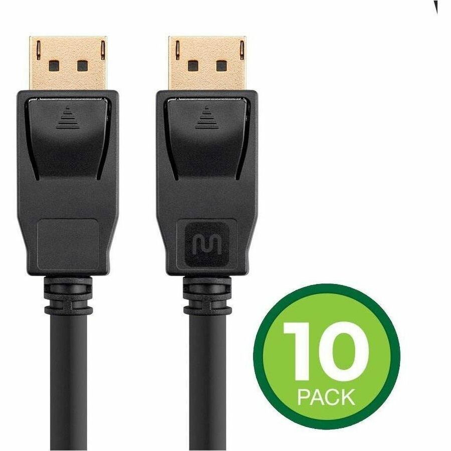 Monoprice Select Series DisplayPort 1.2a Cable 6ft (10-Pack) - 41280