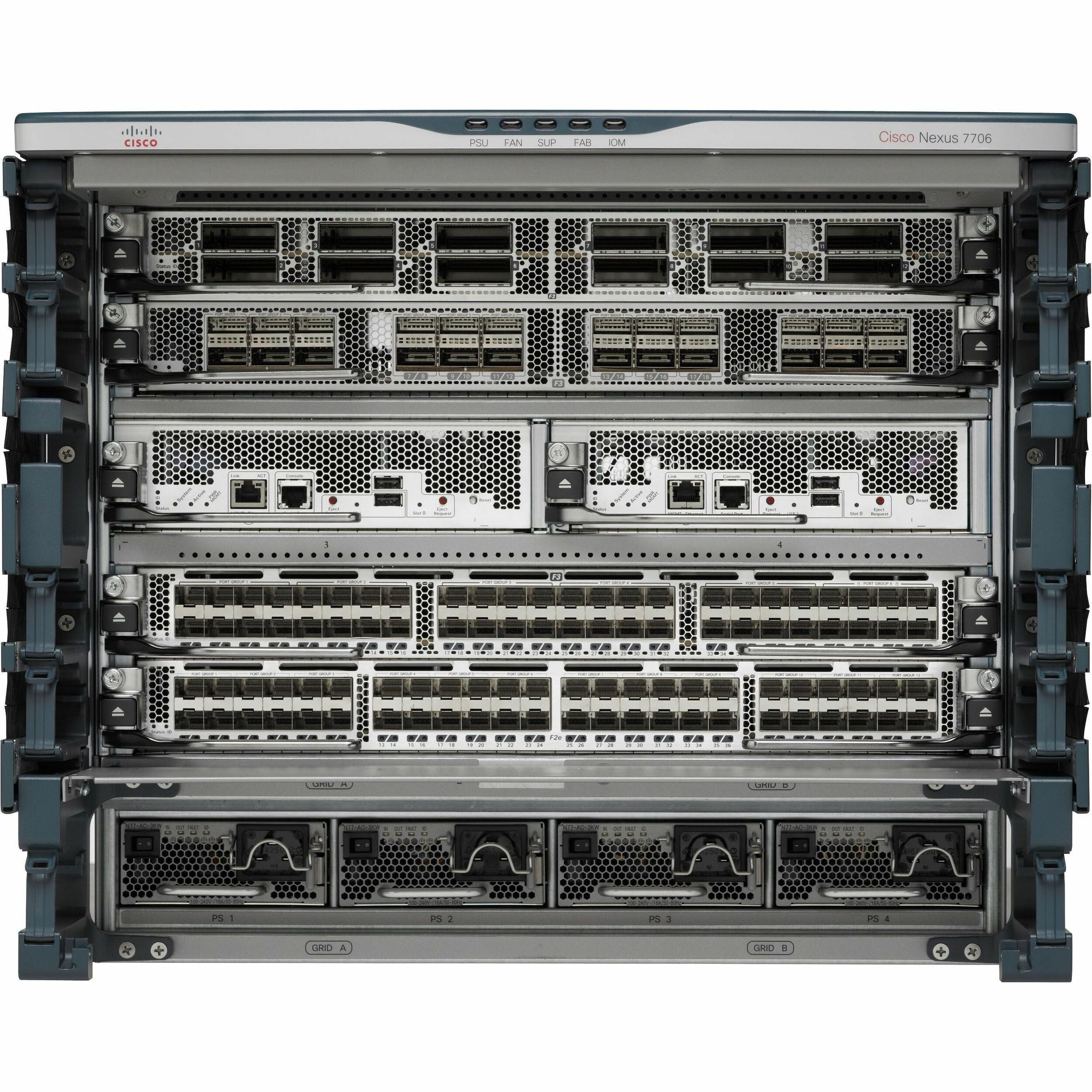 Cisco Nexus 7700 Switch Chassis - N77C7706B23S2ER-RF